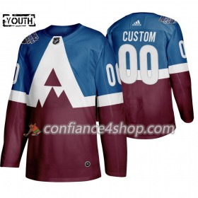 Adidas Maillot de Hockey Colorado Avalanche Personnaliser Adidas 2020 Stadium Series Authentic - Enfant